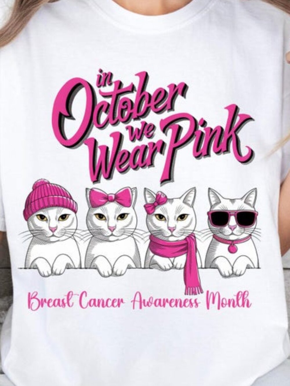 Breast Cancer Awareness Month Shirt - Picture 2 of 4